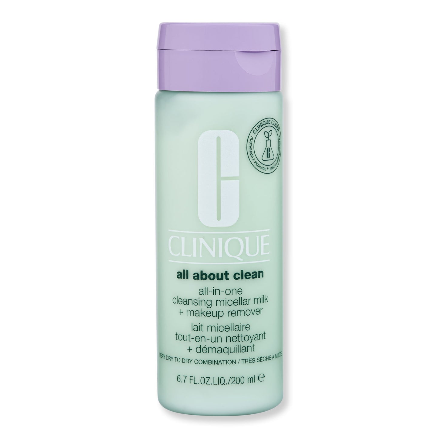 Clinique All About Clean All-in-One Cleansing Micellar Milk + Makeup Remover
