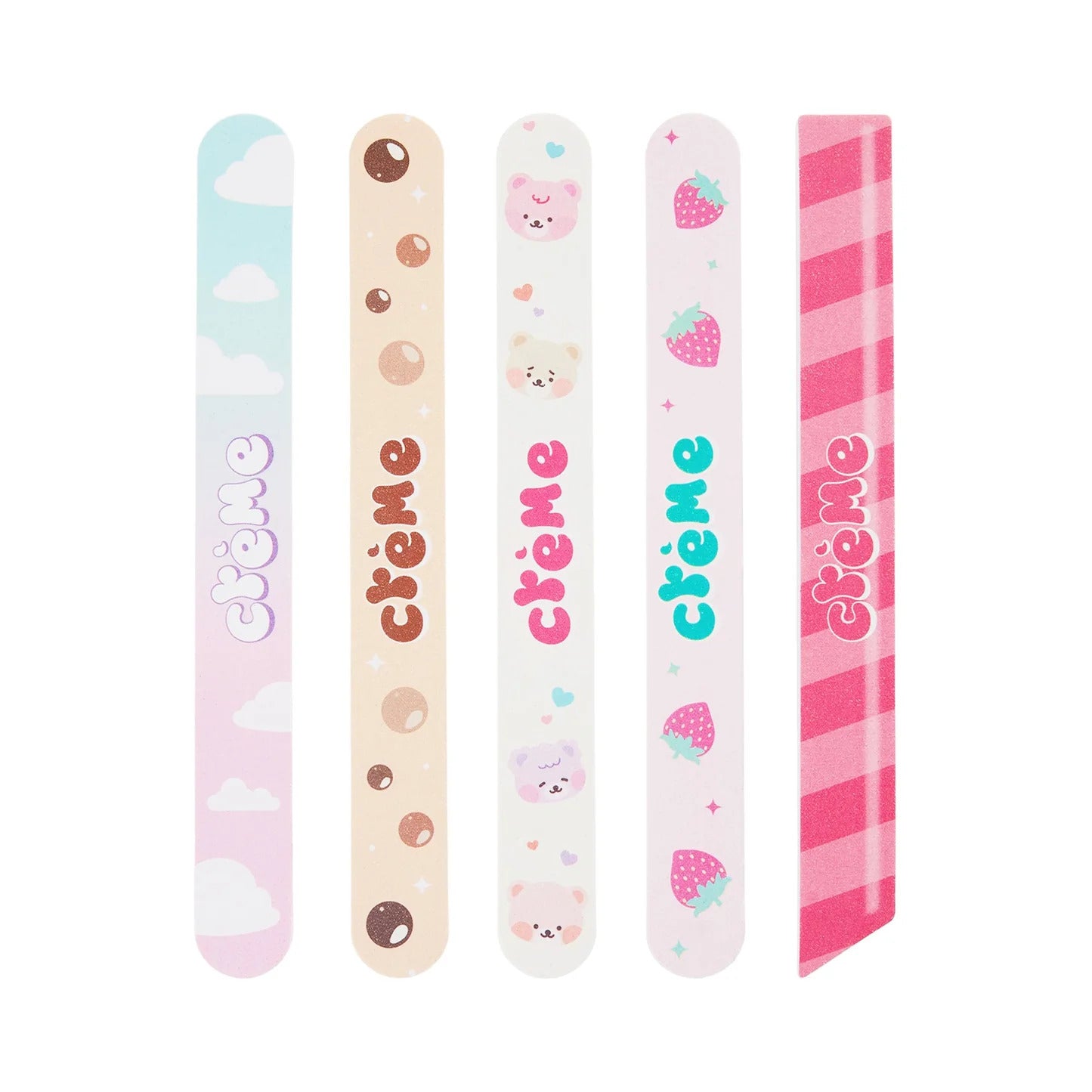 The Crème Shop Boba Bears Smooth as Boba Nail File 5pc