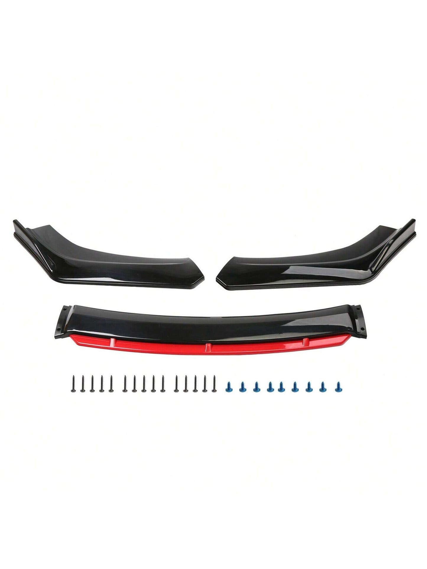 Areyourshop Front Bumper Lip Spoiler, Car Universal Adjustable Spoiler Splitter Diffuser Protector, Compatible With Accord Civic Toyota Camry, VW MK5 MK6 MK7, Benz AMG GTR, Mitsubishi Lancer