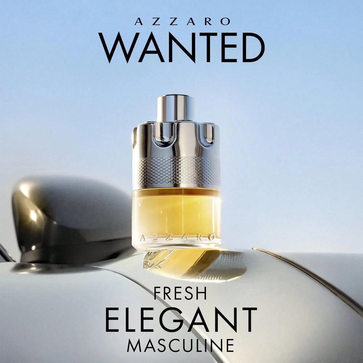 Azzaro Wanted Eau De Toilette- Vibrant & Irresistible Mens Cologne-100ml/ 3.4 Fl Oz- Woody, Citrus & Spicy Fragrance- Fresh Notes Of Cardamom, Lemon, Vetiver- Everyday Wear- Luxury Perfumes For