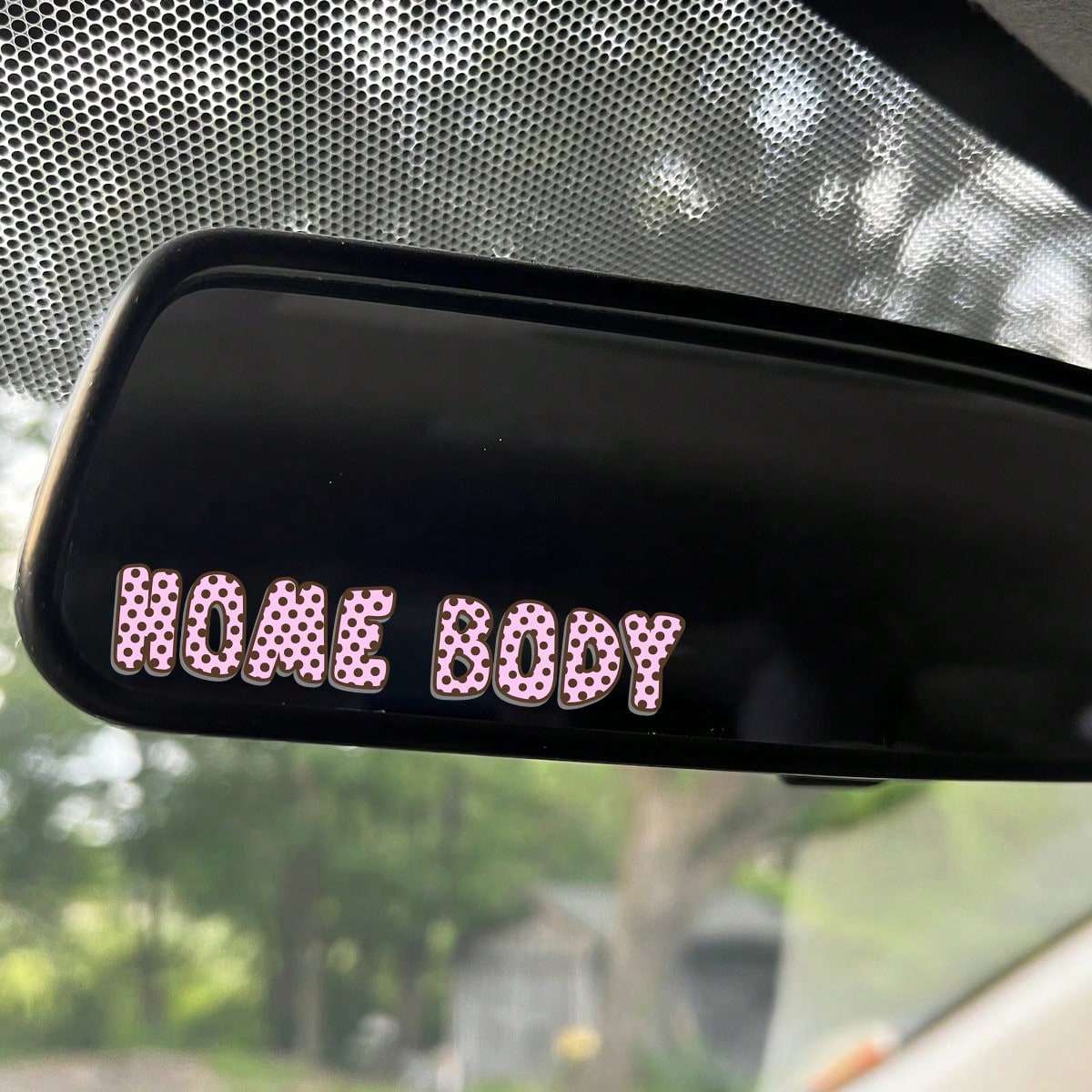 Car Sticker Homebody-Vinyl Sticker, Suitable For Cars, Laptops, Water Bottles, Etc. Car Accessories Sticker.