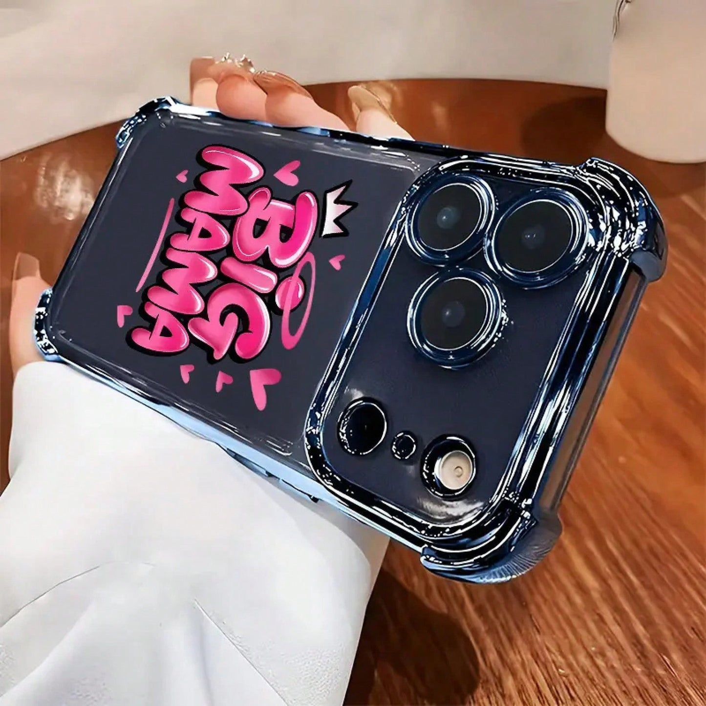 Crown Big Mama Quote Phone Case For IPhone 17 Air 16 15 14 13 12 11 Pro Max Plus Mother's Day Gift Soft Silicone Shockproof 2D Printing Electroplating Safety Cushion