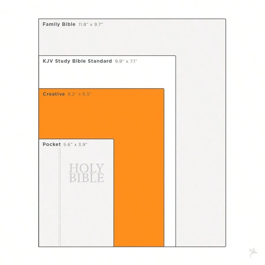 KJV Holy Bible, My Creative Bible, Faux Leather Hardcover- Ribbon Marker, King James Version, Pink Printed Floral (KJV Creative Editions)