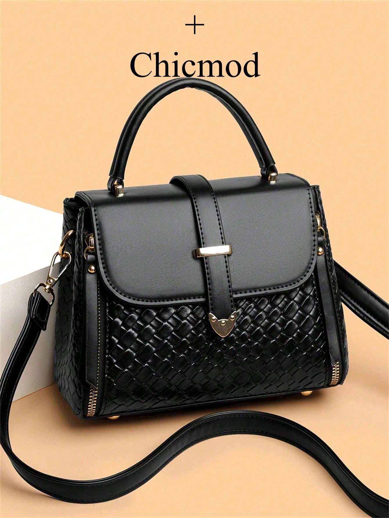 New Fashion Versatile Classic Shoulder Bag, Retro Minimalist Handbag, Tote Bag, Solid Color Crossbody Bag, PU Leather Women's Bag, Niche Design, Sophisticated, Suitable For Urban Commuting, Daily Shop