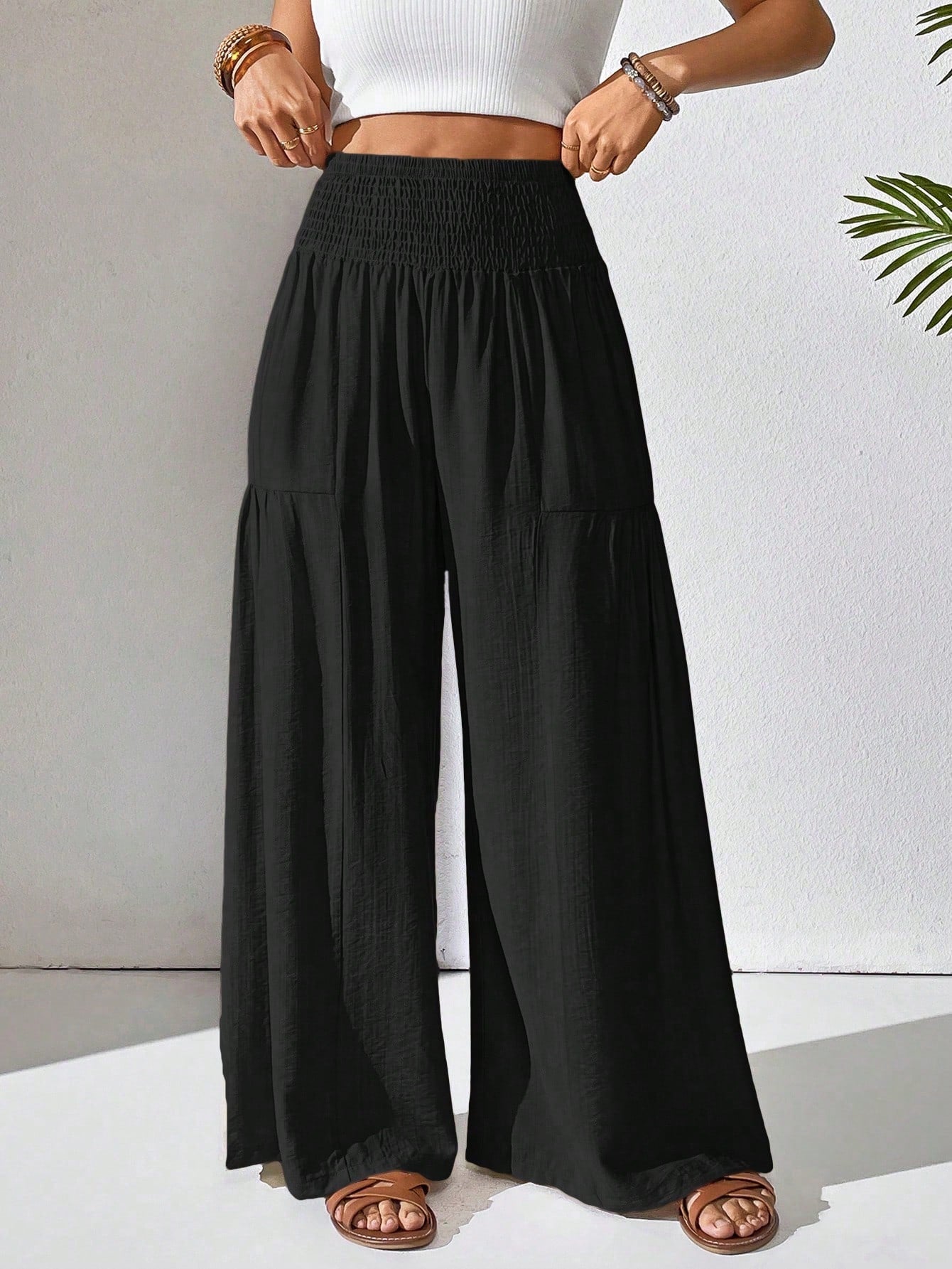 Rafferiza Women's Casual Wide Leg Loose Pants, Fashion And Suitable For Summer Fall Cloth For Women