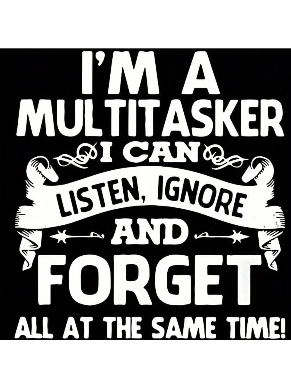 1/2/3pcs Humorous Multitasking Quote Vinyl Iron-On Transfer Decals, Mixed Color Durable Heat Press Patches For DIY T-Shirts, Sweaters, Jeans, Fashion Backpacks- Personalized Style With Easy Applicati