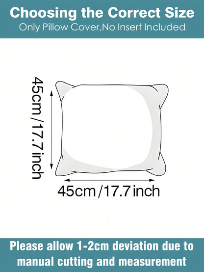 1/2/4pcs Abstract Geometric Black And White Throw Pillow Covers- Modern Style, Hand Wash Only, Polyester Material, Multiple Sizes Available, Suitable For Sofa, Bed, Indoor/Outdoor Decor, Sofa Cushion