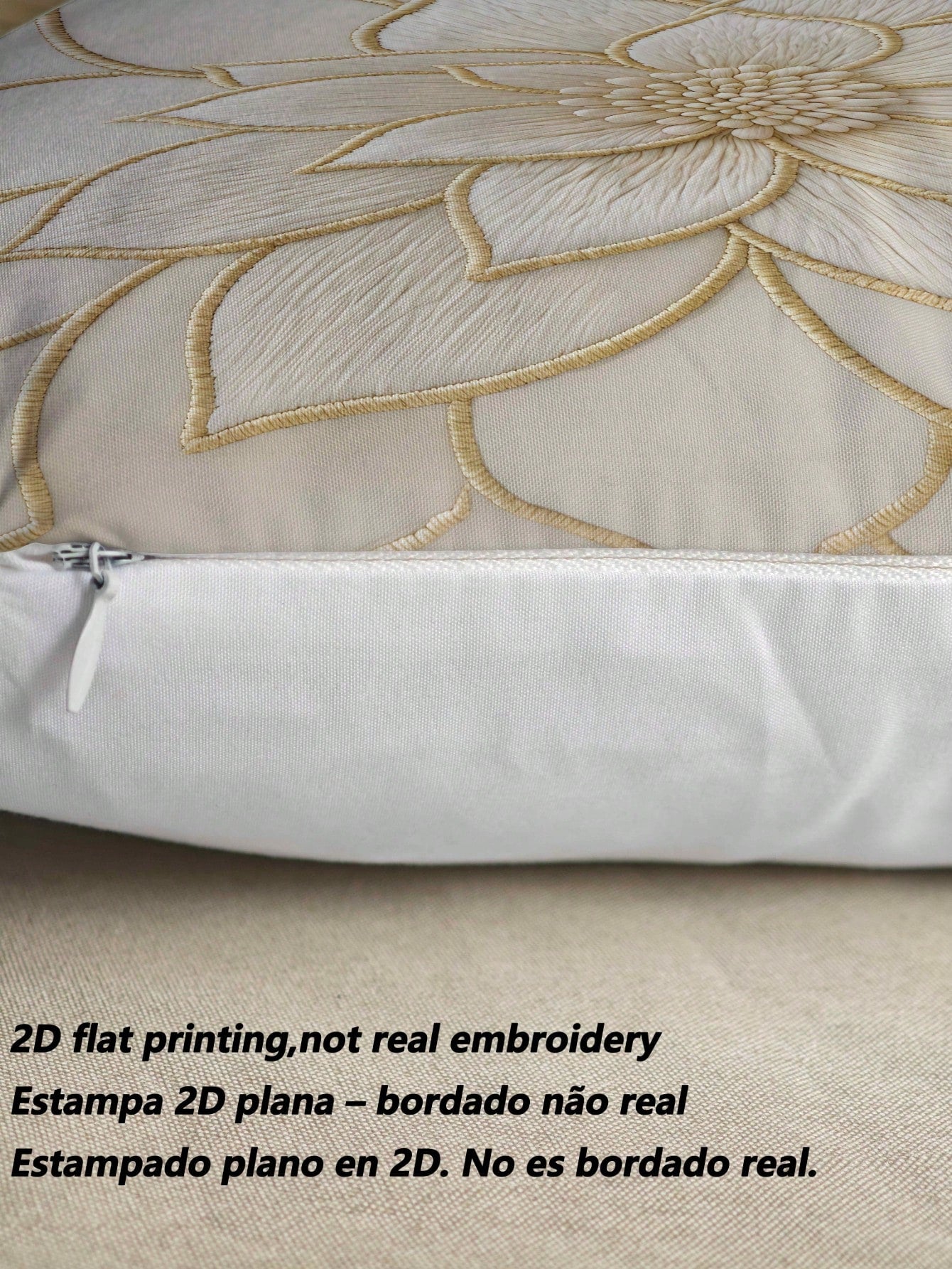 1/2/4pcs Luxury Dahlia Lightweight Decorative Pillow Covers, Modern Minimalist Style Single-Sided 2D Print Pillow Covers (Pillow Insert Not Included), Suitable For Indoor Living Room Sofa Bedroom Outd