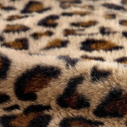 1/2pcs Farmhouse Leopard Print Pillowcase, Fashionable Faux Fur Rectangular Double-Sided Pillowcase, Leopard Print Sofa Cushion Cover, Home Decor (Pillow Insert Not Included)