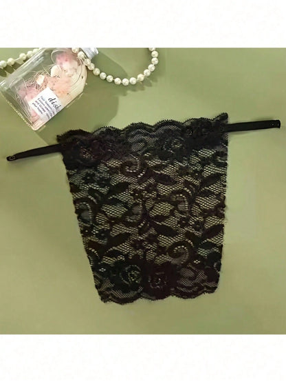 1/3pcs Elegant Floral Anti-Glare Bra Pads- Fashionable & Comfortable Lingerie Enhancer, Lace Knitted Padding For Women,Color Random