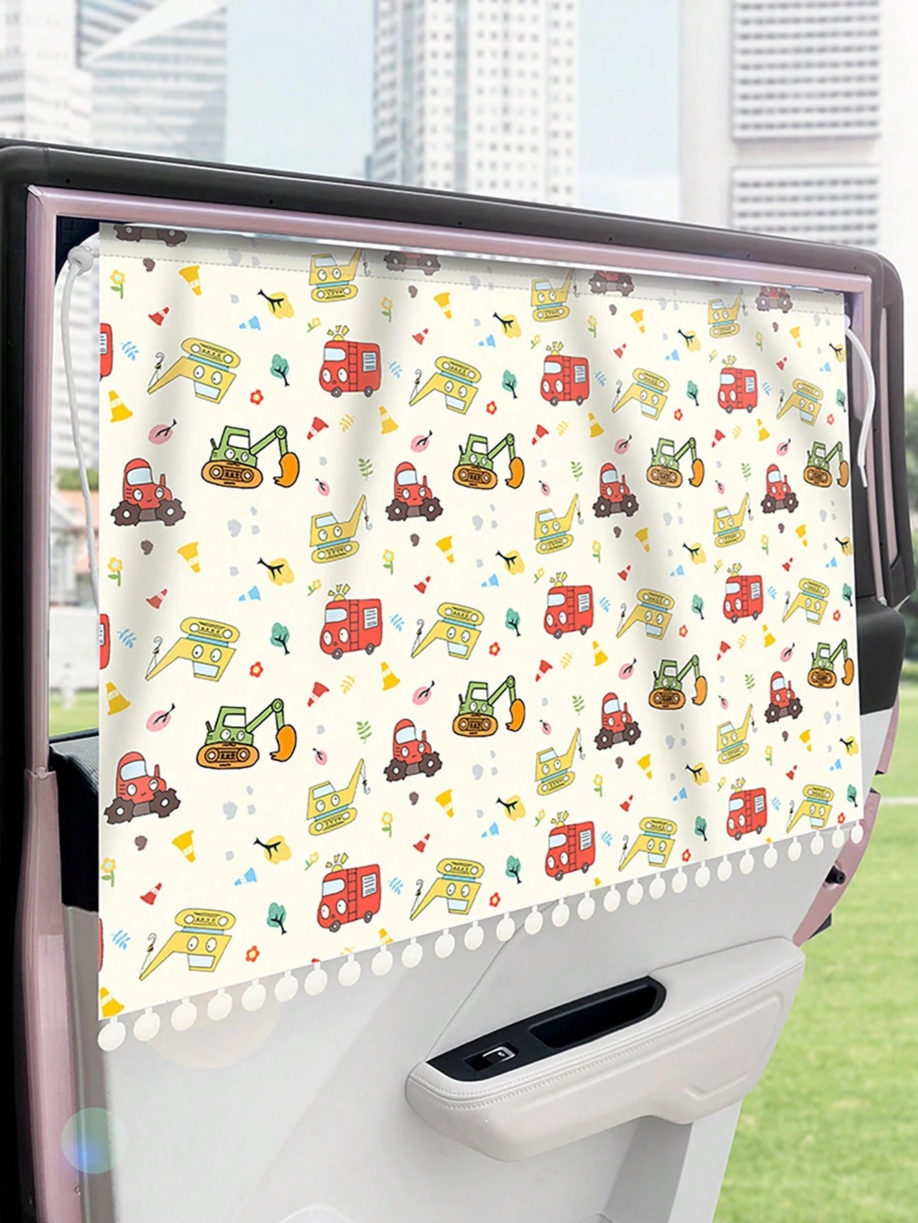 1 Pc Car Sunshade Curtain, Car Privacy Window Curtain, Sunshade With Suction Cups For Car Sun Protection