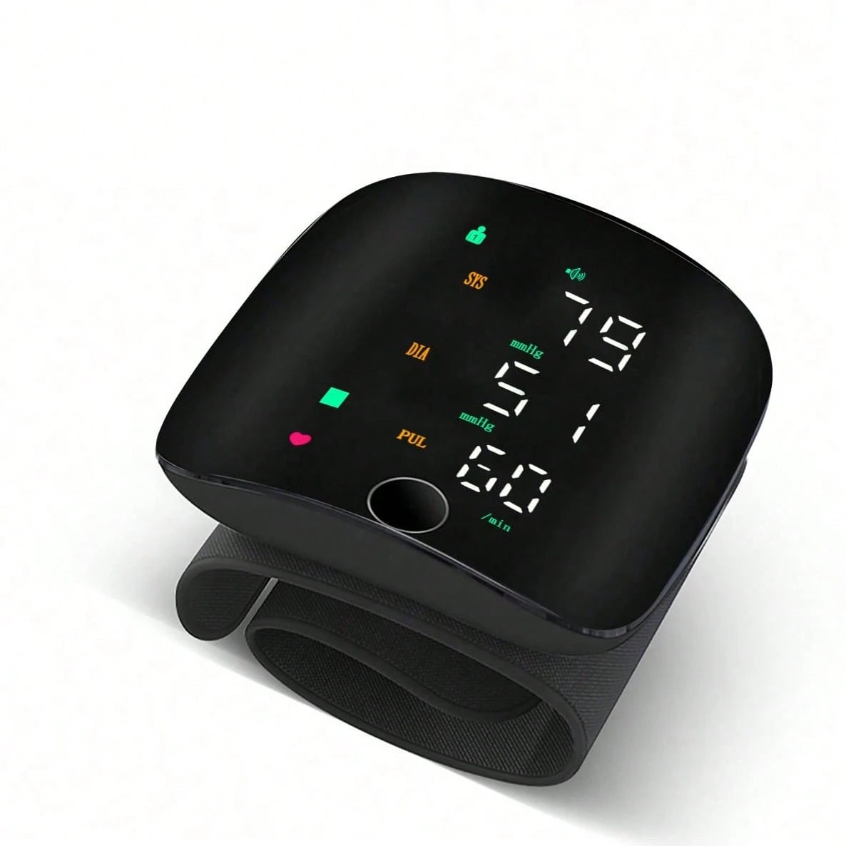 1 Pc Smart Touch LCD Screen Chargeable Voice Wrist Blood Pressure Monitor Digital Automatic BP Tonometer Heart Rate Sphygmomanometer