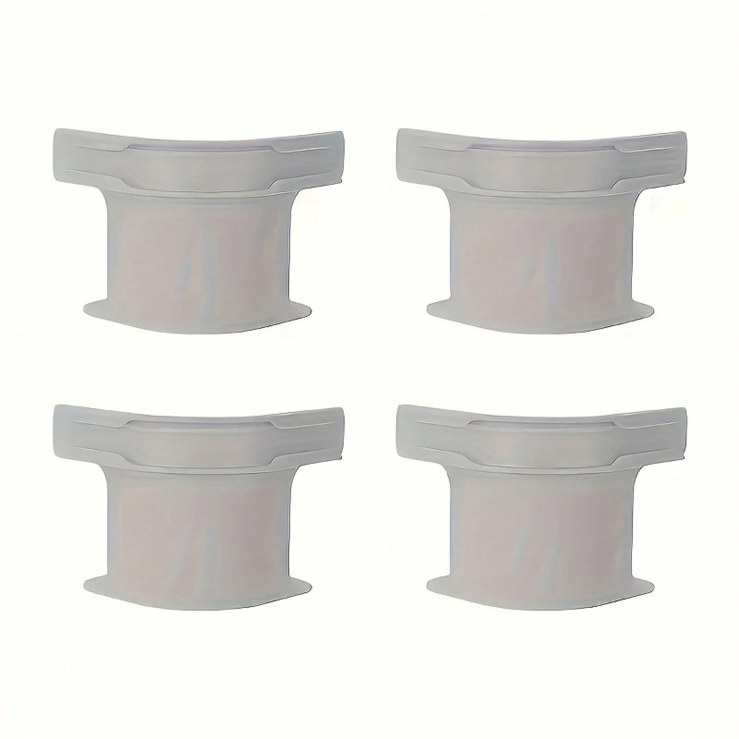 1 Set Of 4 Invisible Bed Sheet Holders, Seamless Fasteners, Equipped With Durable Polypropylene Clips, White, Secure Fit To Prevent Shifting And Sliding, Suitable For All Bed Sizes, Including Extra Gr
