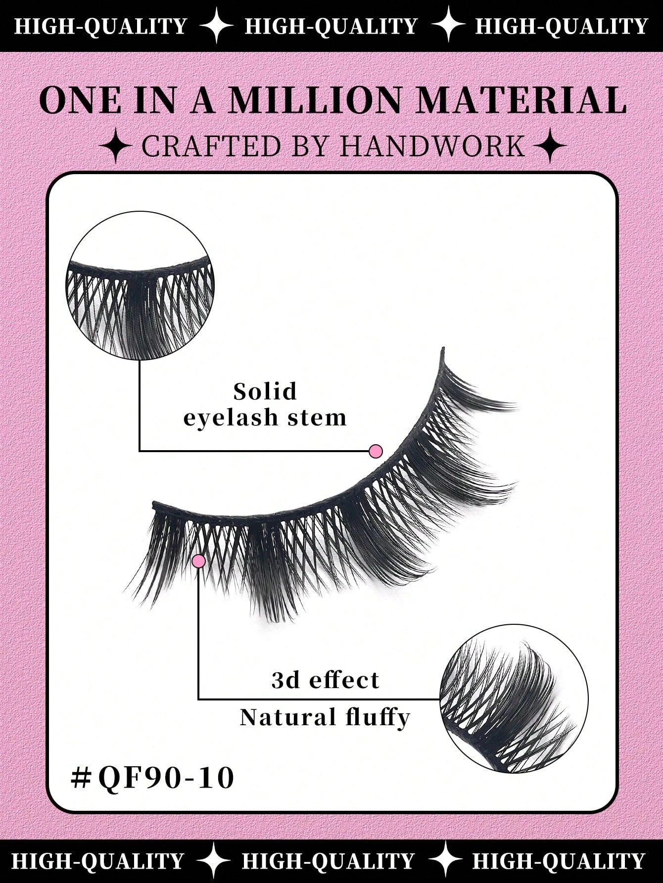 10 Pairs Of Comic EyelashesTransparent Eyelashes NaturalCross-Sparse False EyelashesRole-Playing Makeup ToolsEssential Tools For Travel, Beauty, Makeup Tools, Charm And Elegance