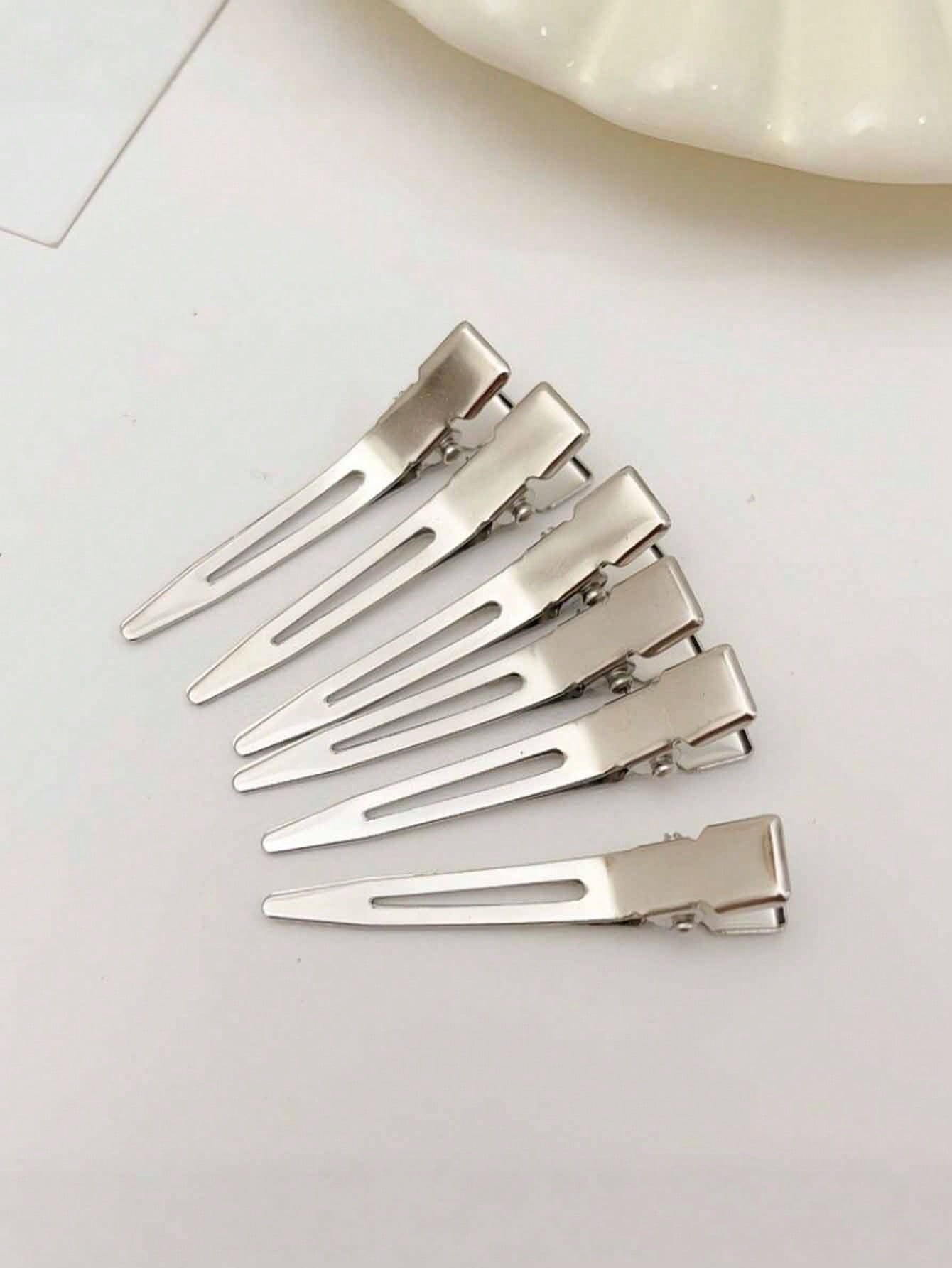 100/50/30/1pc Professional Salon Hair Clips (Metal Curling Clips/Root Volumizing Clips)- Essential DIY Hairstyling Tool, Suitable For Back To School, Travel, Vacation And More