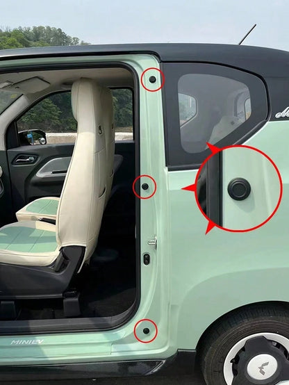 10pcs Car Door Soundproofing Shock-Absorbing Pad