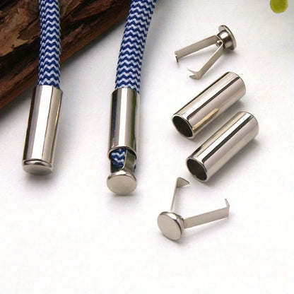 10pcs Heavy Duty Cord Locks- Adjustable Metal Clips For Shoelaces, Hoodies, Bags And Crafts- Non-Slip Fasteners With Secure Grip, Durable Metal Structure, For Organizing Cables And Accessories, Shoe