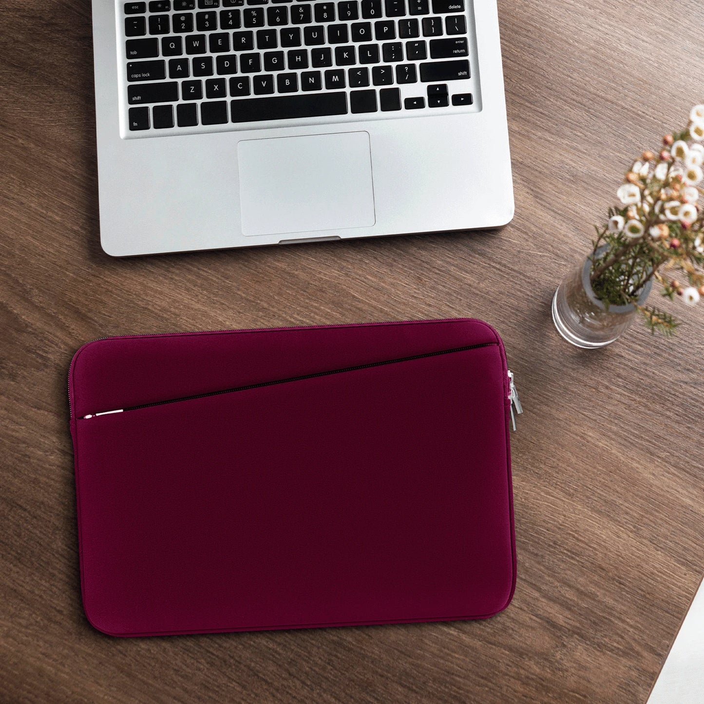 11-16 Inch Laptop Sleeve Case With Front Pocket, Compatible With 11", 13-14", 15-16" Air/Pro PC Laptop Notebook Chromebook, Laptop Cover Bag, Teacher