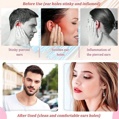 120pcs Ear Cleaning Line For Ear Piercing, Removing Dirt, Deodorizing And Anti-Clogging,Bag,Organizer,Storage