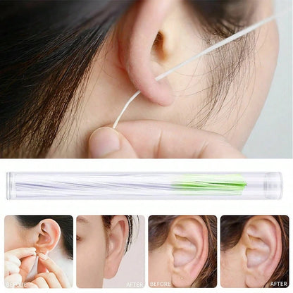 120pcs Ear Cleaning Line For Ear Piercing, Removing Dirt, Deodorizing And Anti-Clogging,Bag,Organizer,Storage
