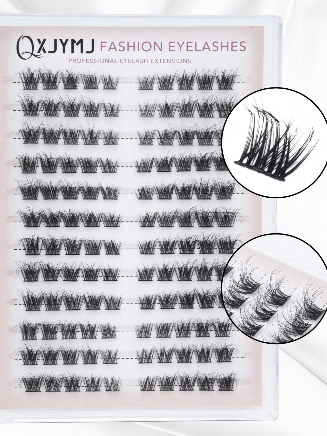 120pcs Soft Fluffy Natural Style Eyelash Clusters, 12 Rows Mixed Length 0.05mm, Waterproof Mink Fur Eyelashes, Soft And Delicate, Suitable For Daily Makeup Or Going Out
