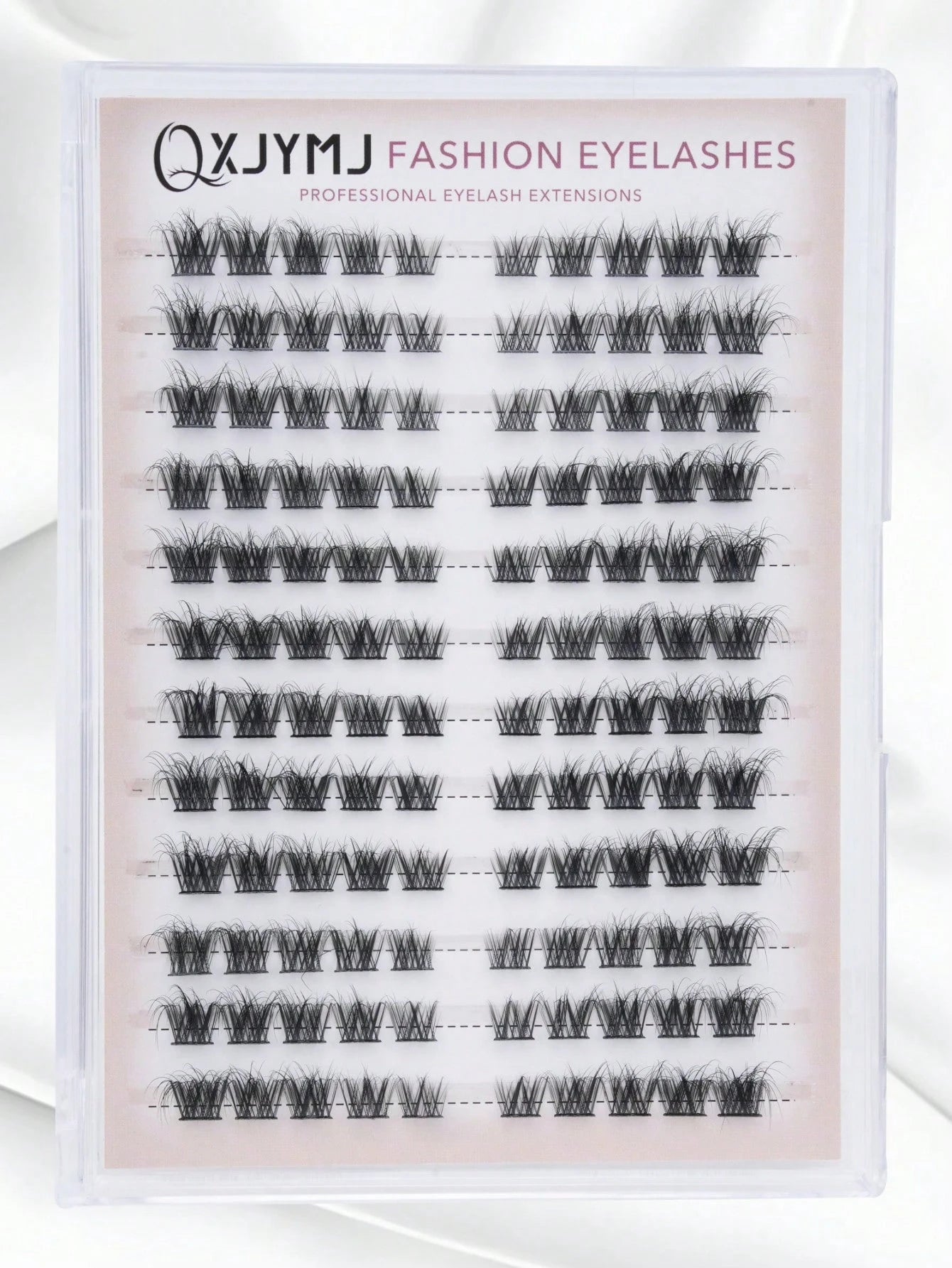 120pcs Soft Fluffy Natural Style Eyelash Clusters, 12 Rows Mixed Length 0.05mm, Waterproof Mink Fur Eyelashes, Soft And Delicate, Suitable For Daily Makeup Or Going Out