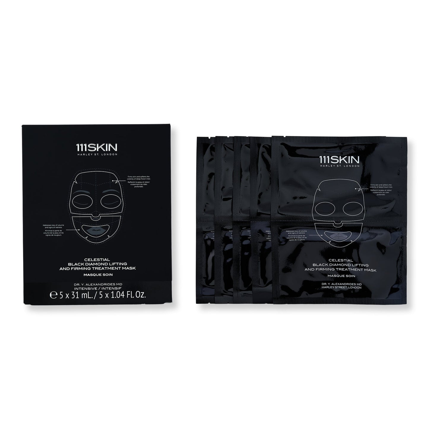 111SKIN Celestial Black Diamond Lifting and Firming Treatment Mask