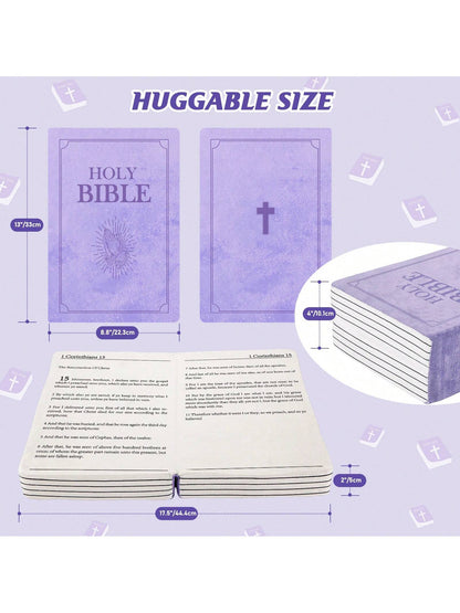 13" * 8.8" Cutest Bible Memory Foam Pillows Corinthians Bible Pillow Learn The Valuable Lesson Of 1 Corinthians 13 Christmas Gift