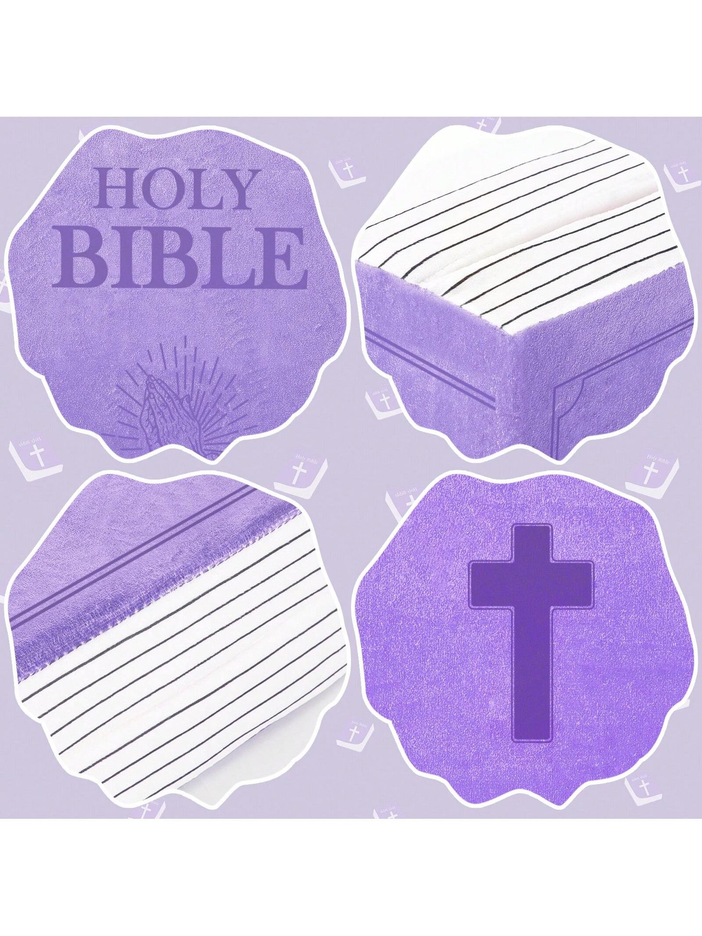 13" * 8.8" Cutest Bible Memory Foam Pillows Corinthians Bible Pillow Learn The Valuable Lesson Of 1 Corinthians 13 Christmas Gift