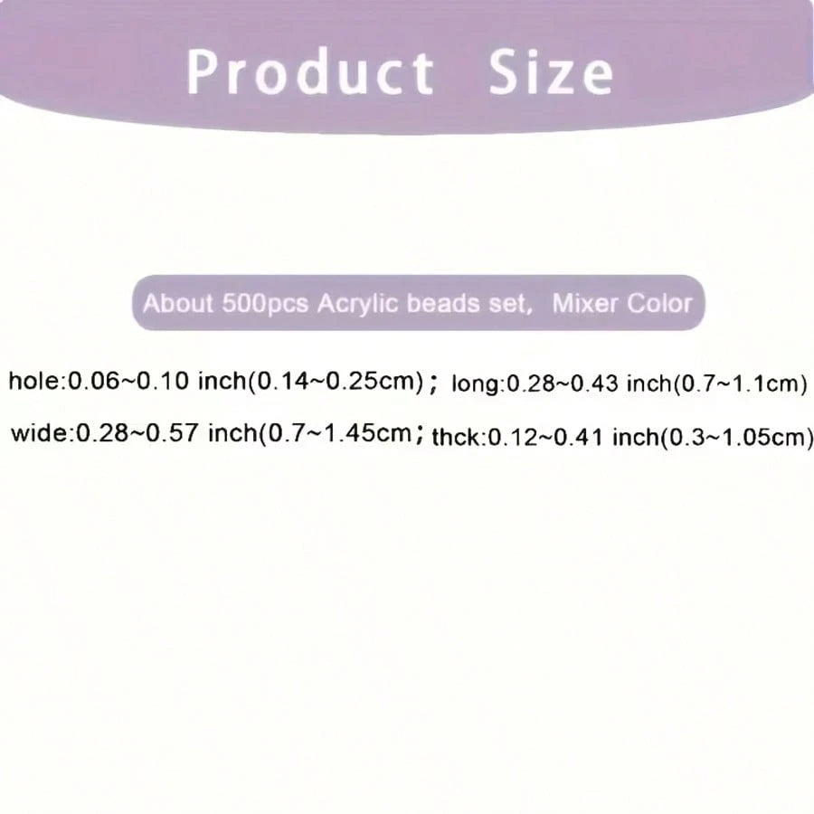 15-Grid White Series Straight Hole Beads, Including Heart, Colorful Heart, Flower Bud, Butterfly, Five-Pointed Star And Round Beads, DIY Jewelry Creative Making, Suitable For Beginners