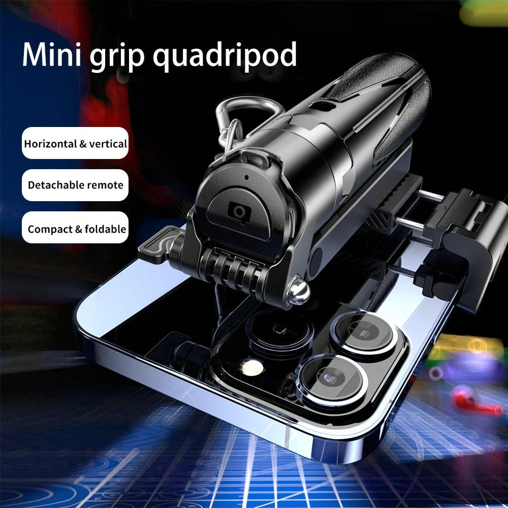 16 Inch Extendable Selfie Stick Tripod, Equipped With Wireless Remote Control, 360 ° Rotating Bracket, One Click Release Lightweight ABS Design, Suitable For Various Smartphones, Perfect For Concerts
