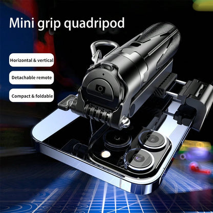 16 Inch Extendable Selfie Stick Tripod, Equipped With Wireless Remote Control, 360 ° Rotating Bracket, One Click Release Lightweight ABS Design, Suitable For Various Smartphones, Perfect For Concerts