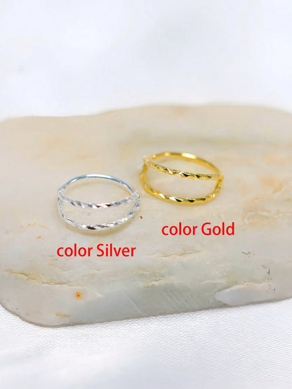 1pc 20G 9mm 925 Sterling Silver Nose Ring Earring Cartilage Piercing Septum Ring Snap Ring Soft Cartilage Double Ring Twisted Nose Stud Jewelry