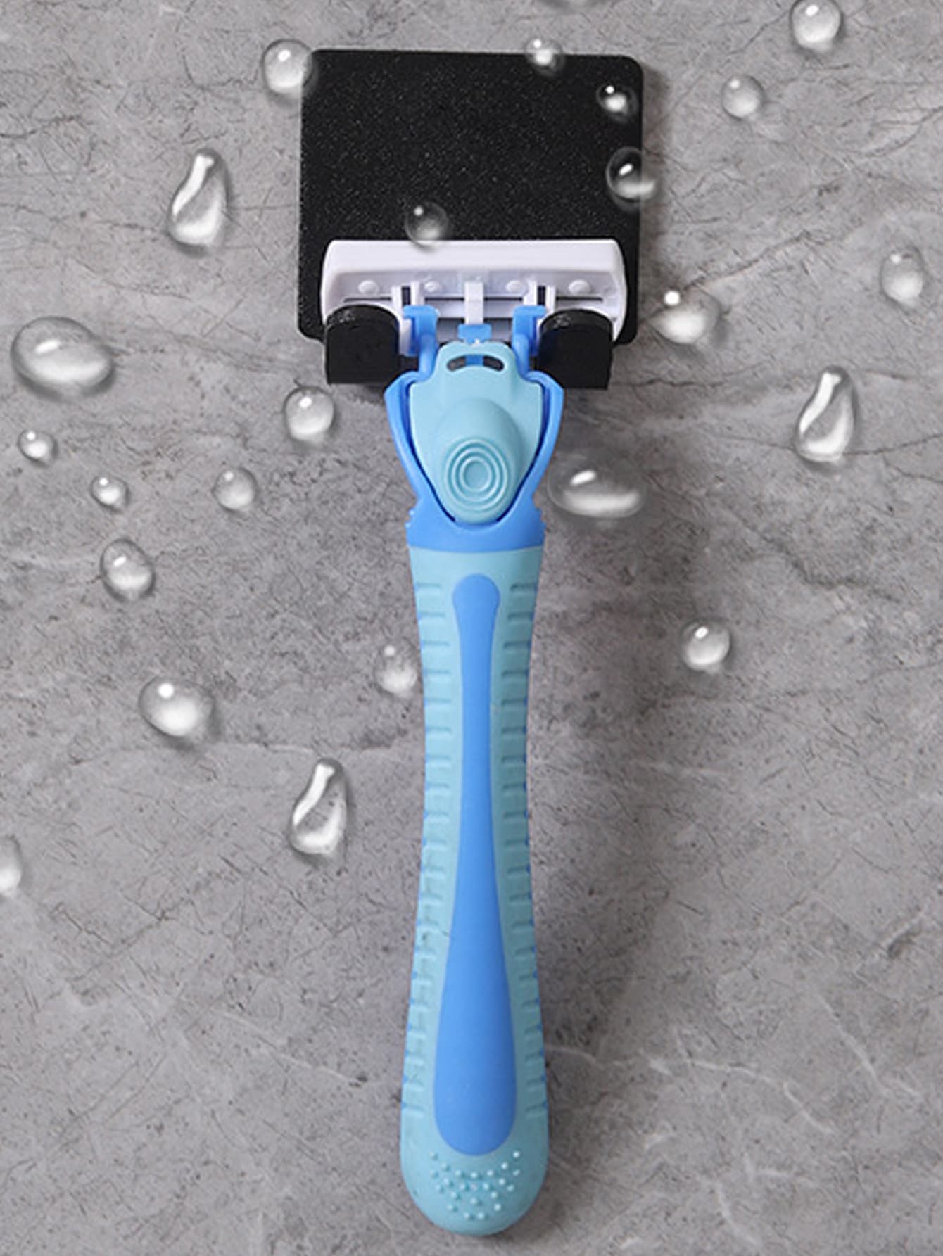 1pc/2pcs/3pcs No Drill Razor Holder Wall Mount Power Cord Plug Hook Hanger For Clothes & Bags
