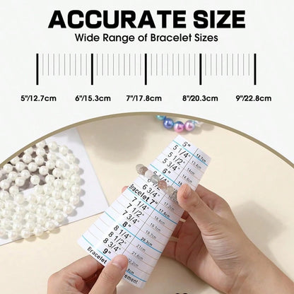 1pc/2pcs/5pcs Ring Sizer Tool Kit, Mandrel Gauge, Alloy Stick, US Ring Size 0-13, Adjustable Bracelet Mandrel, Plastic Wrist Ruler, Reusable Ring Measuring Tape, Jewelry Tools