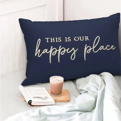 1pc/2pcs Christmas Decorative Pillow Cover, Suitable For Living Room And Bedroom, Christmas Decor, Christmas Gift, Christmas Ornament, 19.6x11.8 Inches, Pillow Insert Not Included
