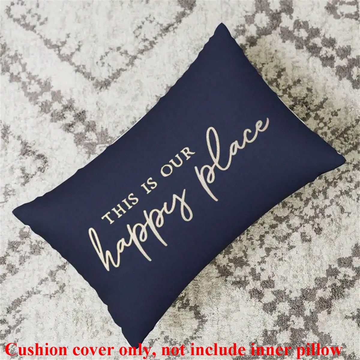 1pc/2pcs Christmas Decorative Pillow Cover, Suitable For Living Room And Bedroom, Christmas Decor, Christmas Gift, Christmas Ornament, 19.6x11.8 Inches, Pillow Insert Not Included
