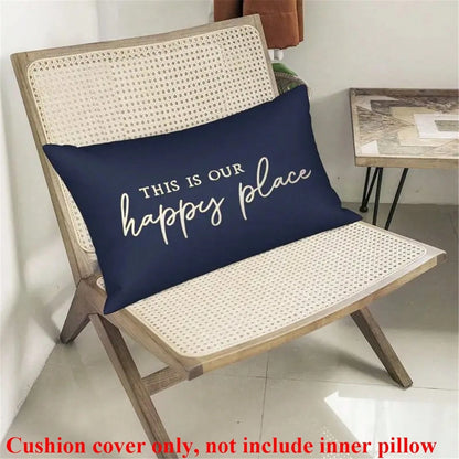 1pc/2pcs Christmas Decorative Pillow Cover, Suitable For Living Room And Bedroom, Christmas Decor, Christmas Gift, Christmas Ornament, 19.6x11.8 Inches, Pillow Insert Not Included