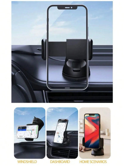 1pc 360 Degree Rotatable Multifunctional Car Phone Holder
