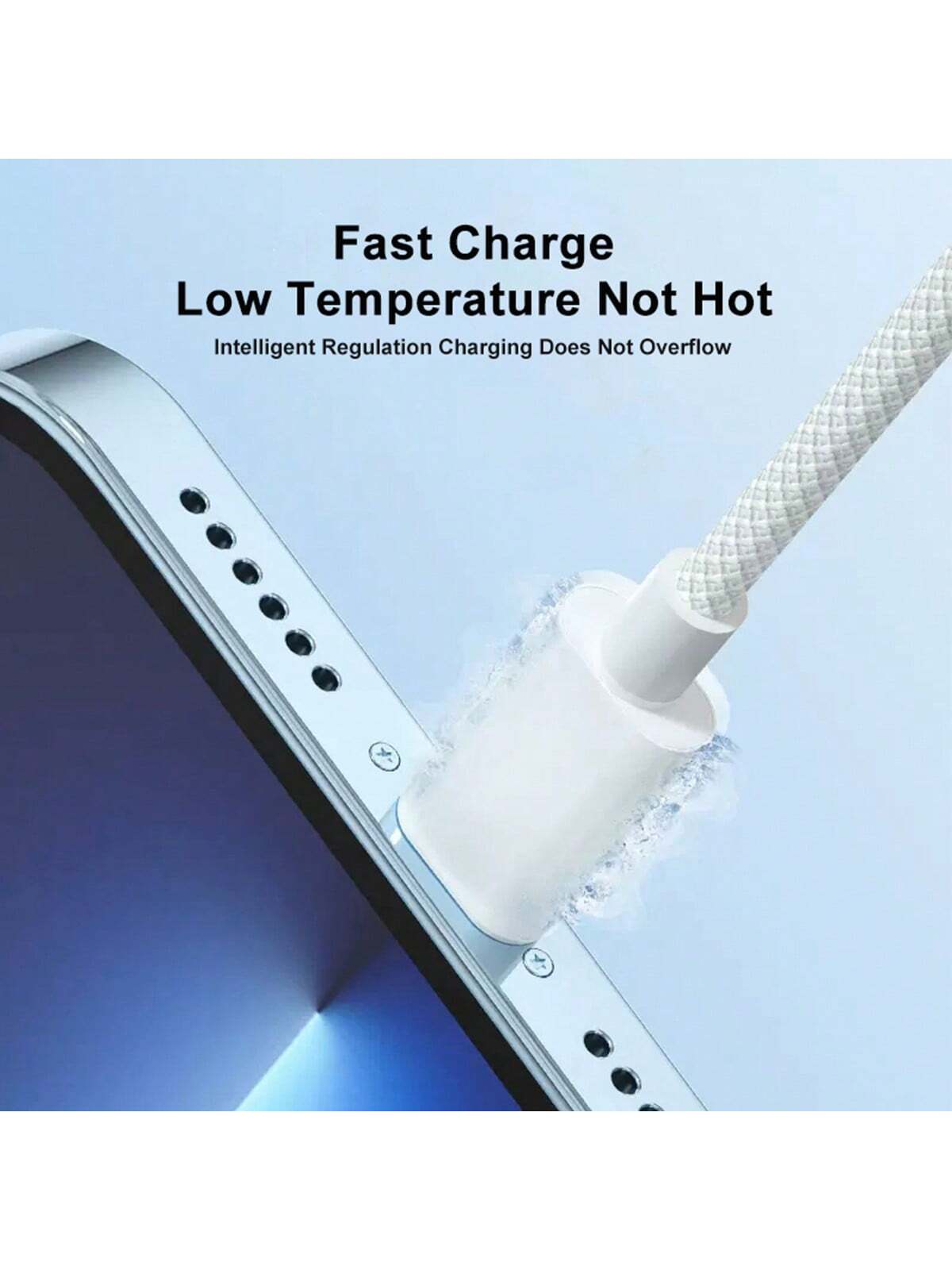 1pc/4pcs 20W 3.3ft/100cm USB To Lightning Nylon Braided Data Cable, Compatible With IPhone 14 13 12 11 Pro Max XR XS X 8 7 6 Plus SE/IPad, High-Efficiency Fast Charging Cable MFi Certified