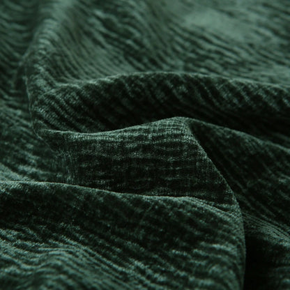 1pc All-Season Chenille Pillowcase, 3D Piped Minimalist Square Throw Pillow Cover (Pillow Insert Not Included), Luxury Decor For Sofa Bed Living Room, Green, Dark Green, Forest Green