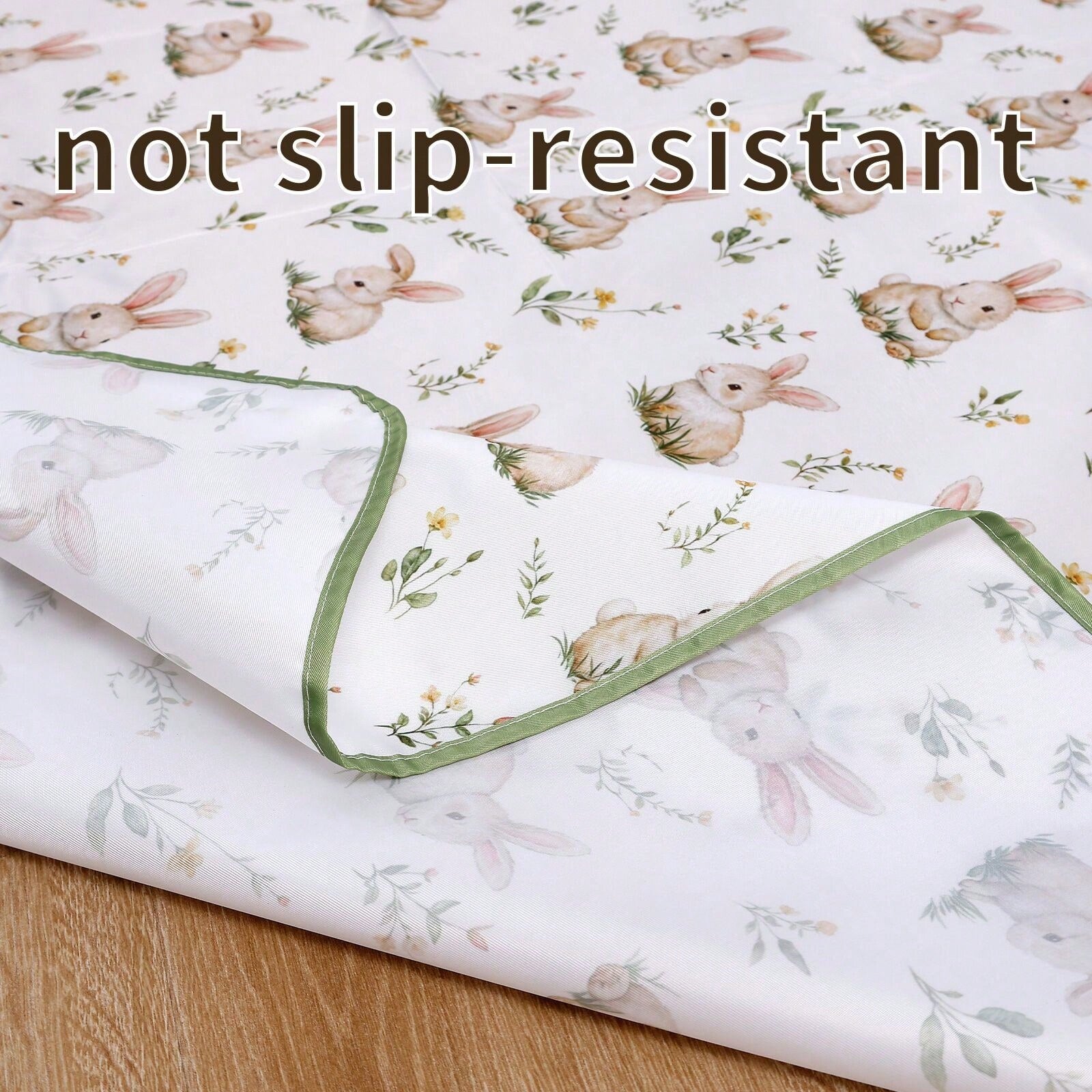 1pc Baby Splash Mat, Washable Portable Picnic Mat And Tablecloth, Suitable For High Chair/Arts & Crafts Activities