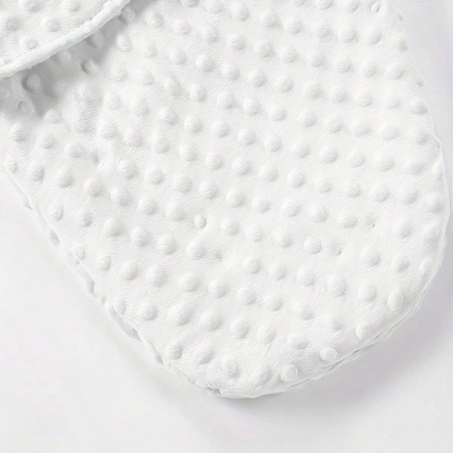 1pc Baby Swaddle Wrap, Newborn Anti-Startle Swaddle Blanket, Warm Fleece For Winter, Baby Cocoon Sleep Sack, 3D Beaded Soft & Comfortable, Gentle On Skin, Perfect Newborn Baby Shower Gift