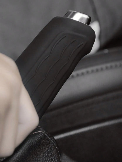 1pc Black Car Handbrake Gear Shift Cover