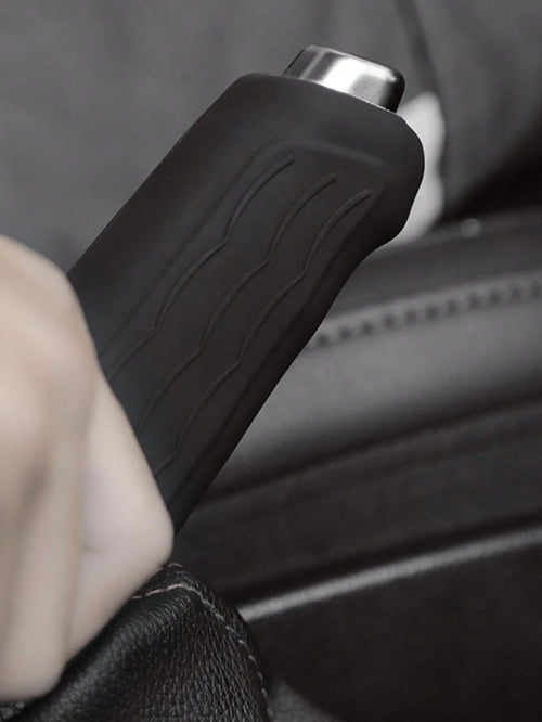 1pc Black Car Handbrake Gear Shift Cover