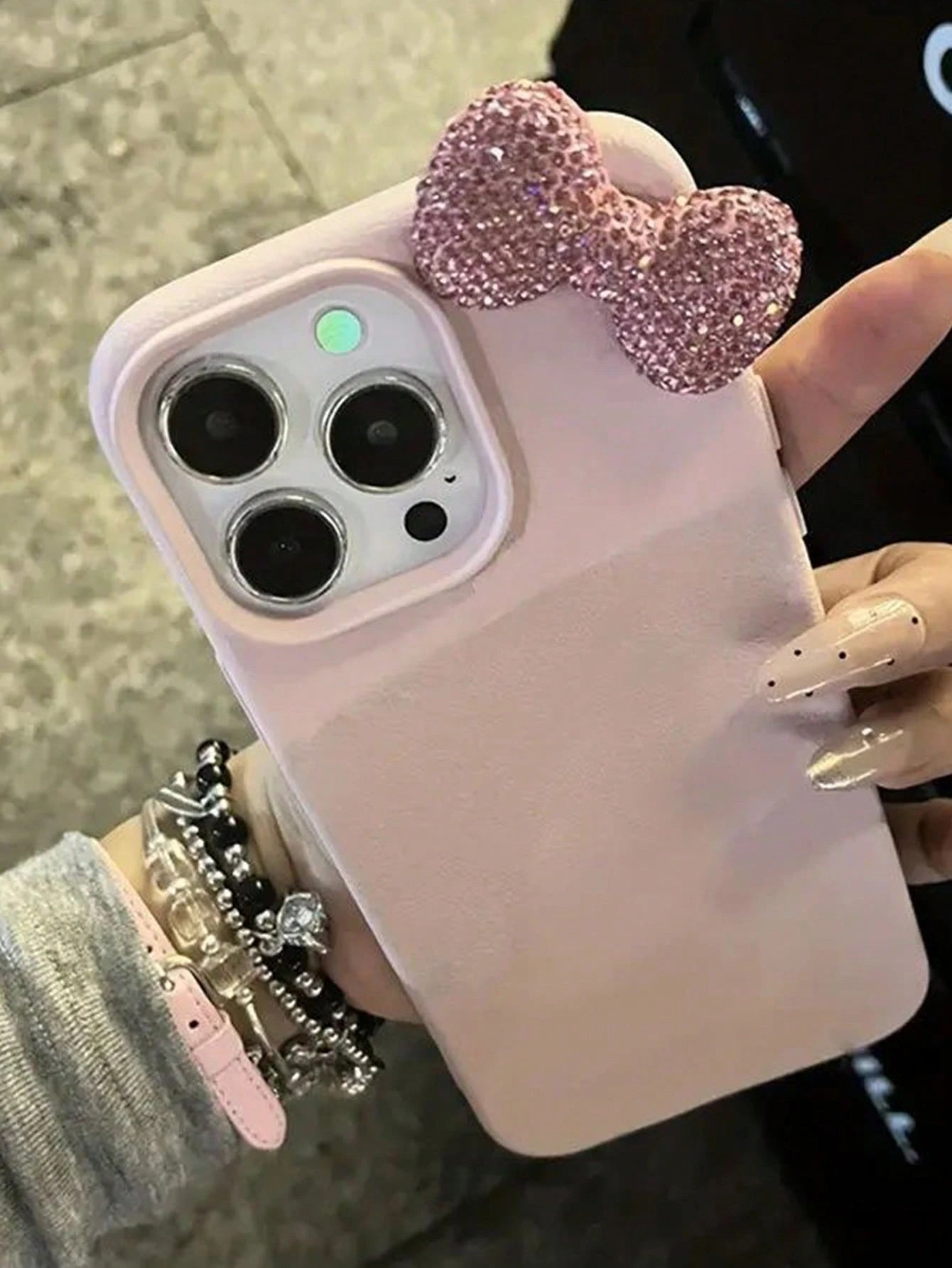 1pc Black Personalized Full Coverage TPU Shockproof Phone Case Compatible With Apple 17, 16, 15, 14, 13, 12, 11 Pro Max