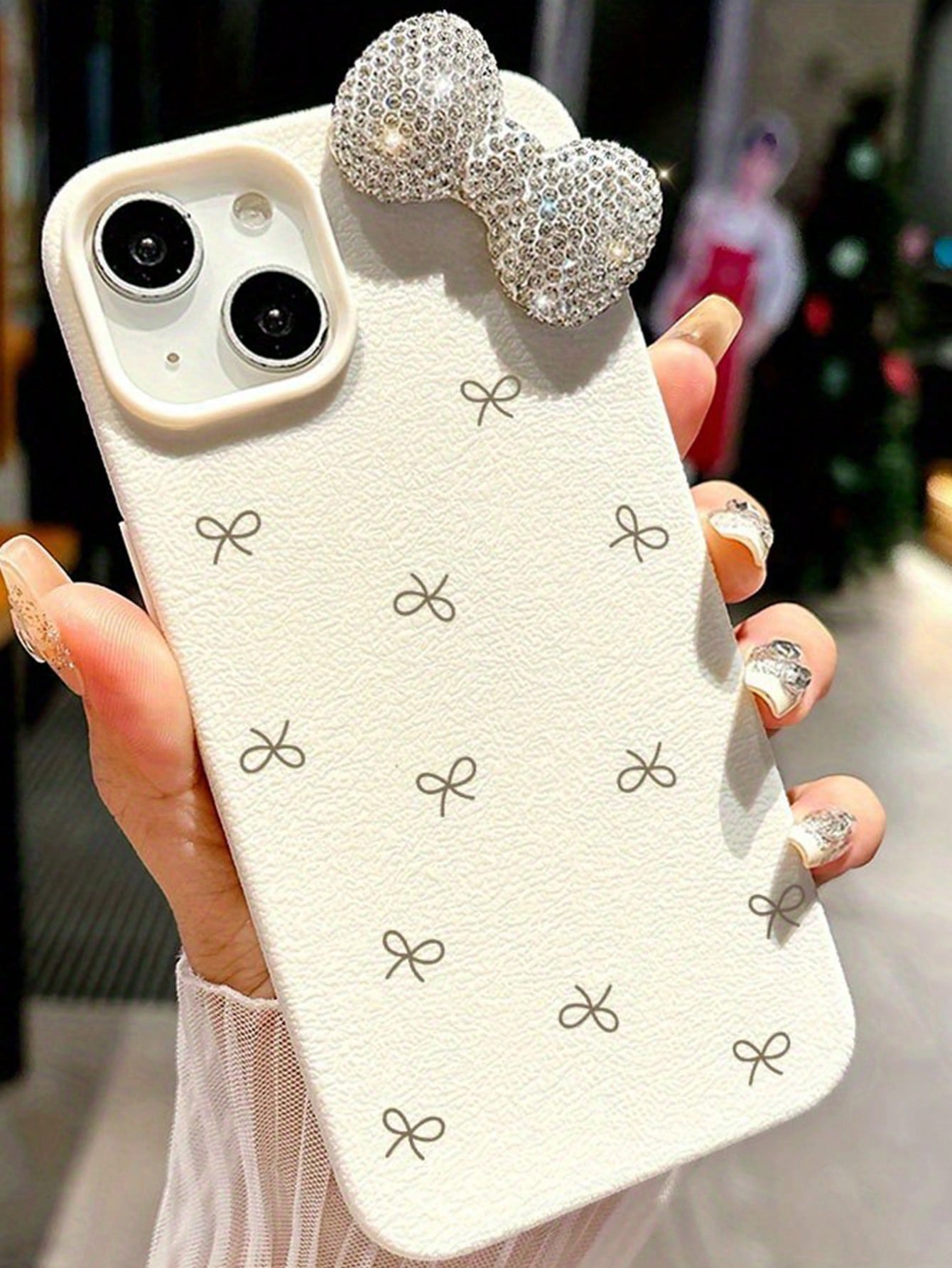 1pc Black Personalized Full Coverage TPU Shockproof Phone Case Compatible With Apple 17, 16, 15, 14, 13, 12, 11 Pro Max