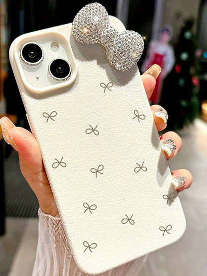 1pc Black Personalized Full Coverage TPU Shockproof Phone Case Compatible With Apple 17, 16, 15, 14, 13, 12, 11 Pro Max