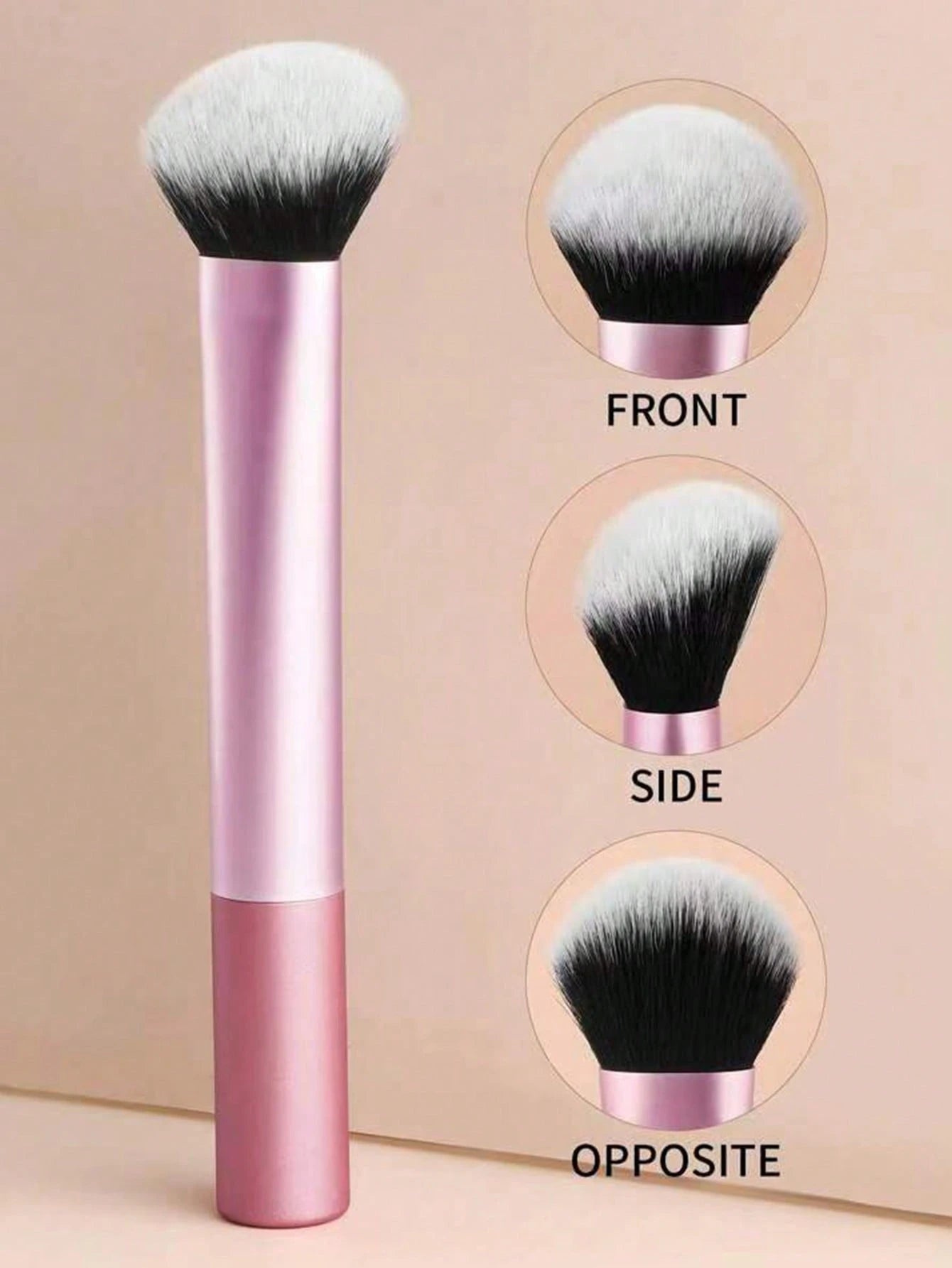 1pc Blush Brush Or Foundation Brush For Contouring,Foundation Brush,Concealer Brush,Blush Brush,Contour Brush,Blush Brush,Bronzer Brush,Powder Brush,Foundation Brush,Blush Brush,Giveaways