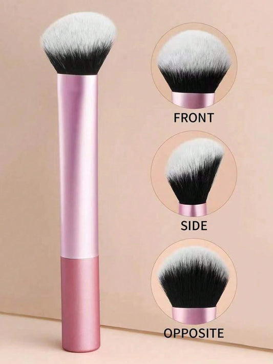 1pc Blush Brush Or Foundation Brush For Contouring,Foundation Brush,Concealer Brush,Blush Brush,Contour Brush,Blush Brush,Bronzer Brush,Powder Brush,Foundation Brush,Blush Brush,Giveaways